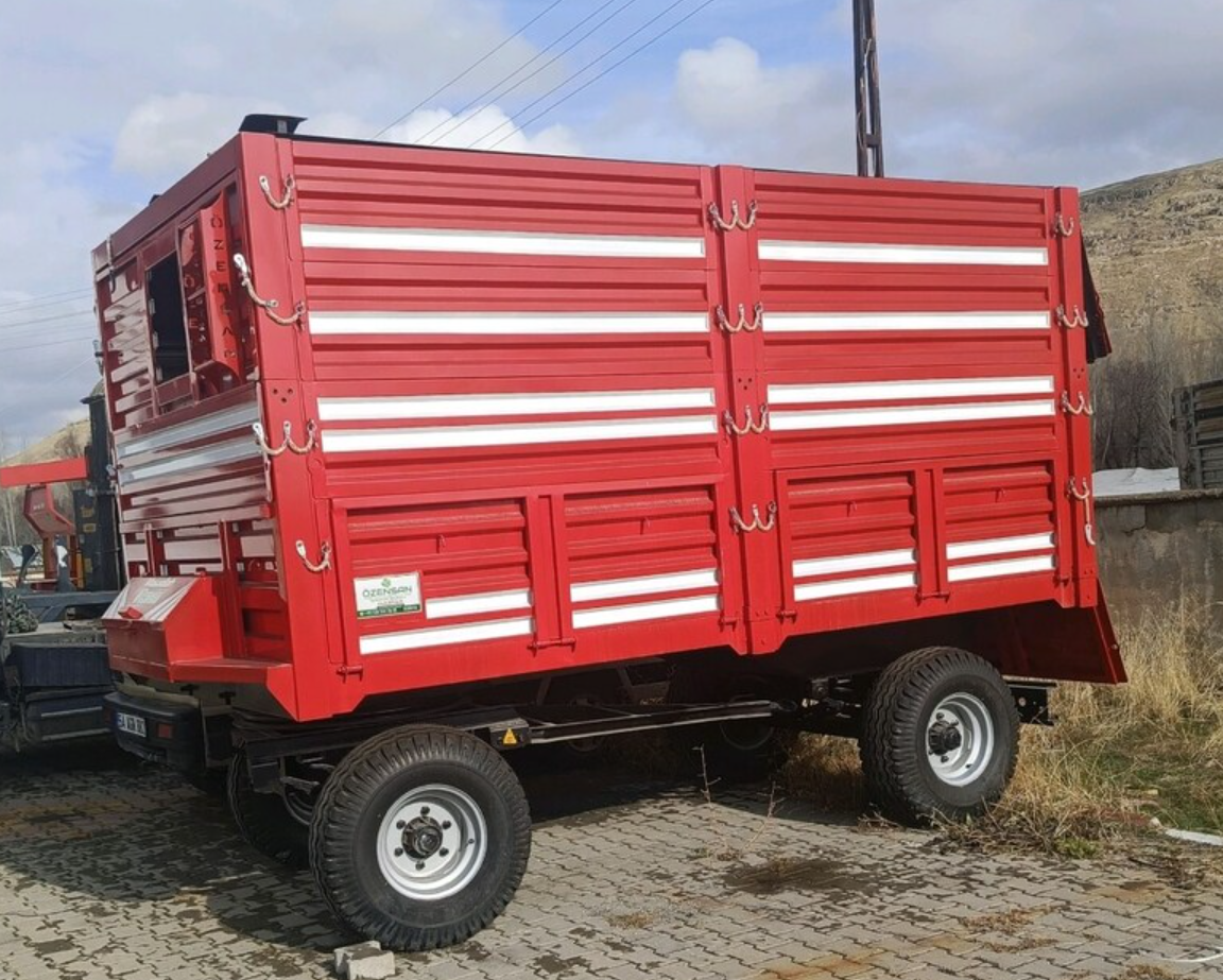 gübre serpme araç römorku