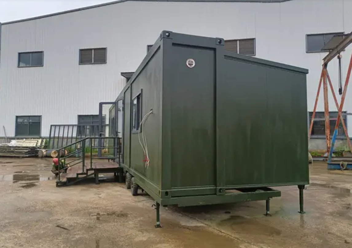 Çıkarılabilir Römork Konteyner Ev