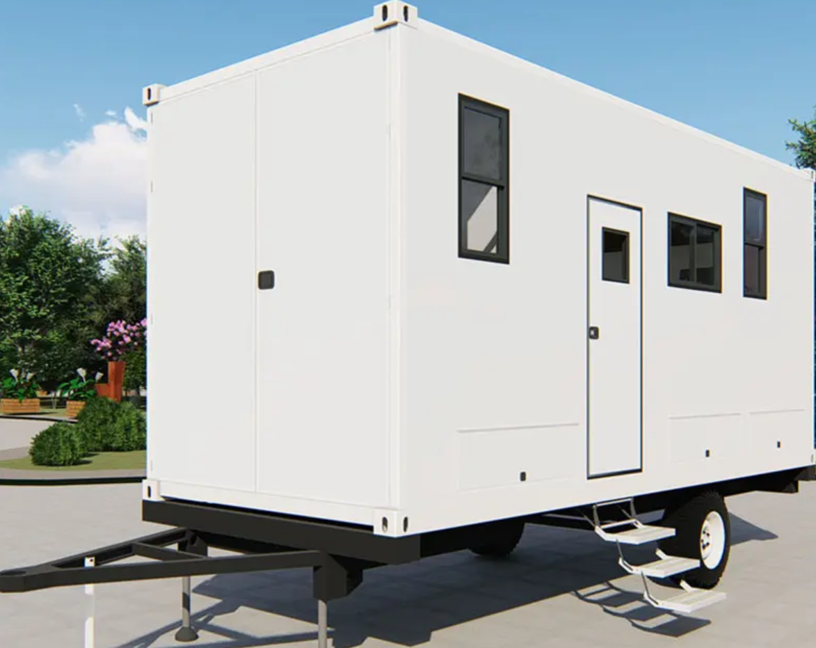 ikinci el tekerlekli karavan konteyner